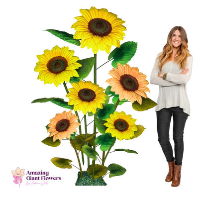 World's Tallest Sunflower - Giant Size Flower Arrangement