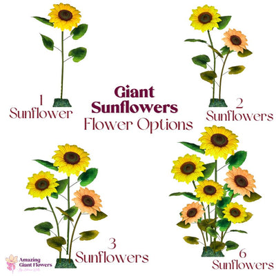 World's Tallest Sunflower - Giant Size Flower Arrangement
