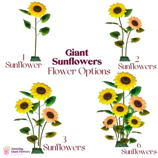World's Tallest Sunflower - Giant Size Flower Arrangement