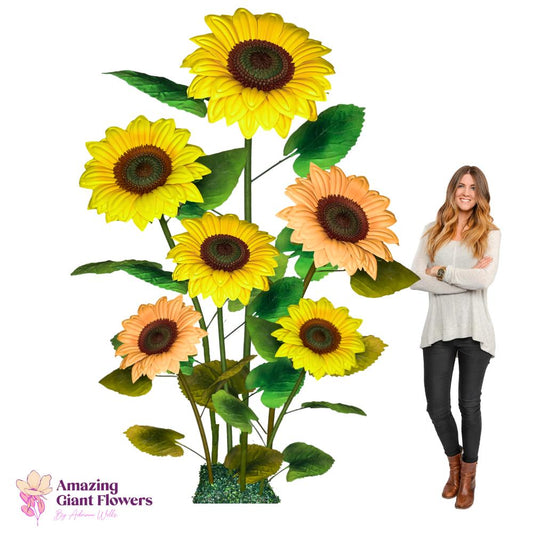 World's Tallest Sunflower - Giant Size Flower Arrangement