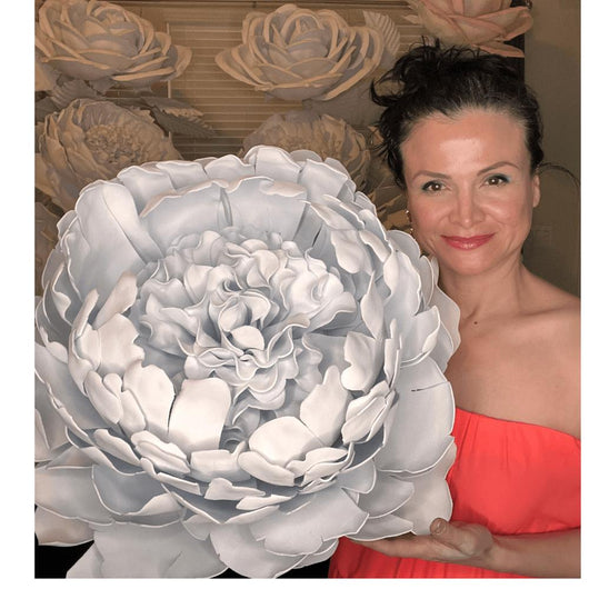 Wedding Flower Rentals-All-White Elegance Set - amazinggiantflowers-Wedding Flower Rentals