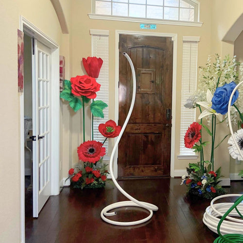 Bendable Pipe for Giant Flowers Stem, Bendable Pipe for Flowers 32mm thickness.