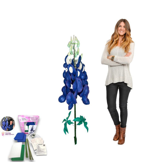 Bluebonnet Flowers - DIY Giant Texas Bluebonnet Flower Festival Kit - amazinggiantflowers