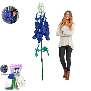 Bluebonnet Flowers –DIY Foam Flowers