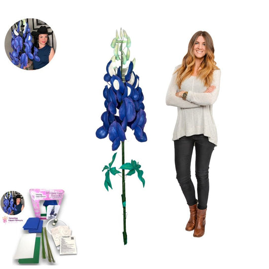 Bluebonnet Flowers - DIY Giant Texas Bluebonnet Flower Festival Kit - amazinggiantflowers