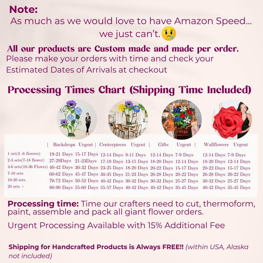 Bundle of Joy Tall Table Centerpiece – Yellow Peony, Pink Carnation, and White Lily, 18" and 12"Diameter Flowers