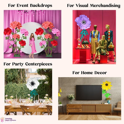 DIY Dutch Tulip– Giant Dutch Tulip Waterproof Foam, Easy Assembly, Stunning Results - amazinggiantflowers