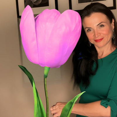 DIY Dutch Tulip– Giant Garden Rose Waterproof Foam, Easy Assembly, Stunning Results (Copy) - amazinggiantflowers