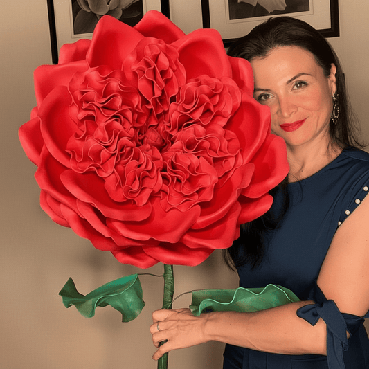 DIY English Rose Kit – Giant English Rose Flower Kit - amazinggiantflowers