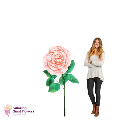 DIY Garden Rose Flower Kit – Giant Garden Rose Waterproof Foam, Easy Assembly, Stunning Results - amazinggiantflowers