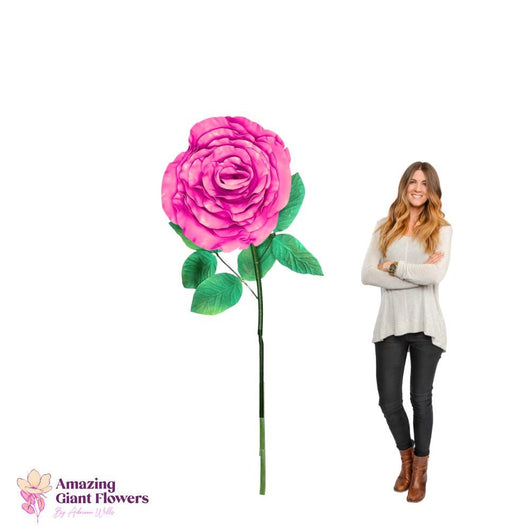 DIY Garden Rose Flower Kit – Giant Garden Rose Waterproof Foam, Easy Assembly, Stunning Results - amazinggiantflowers