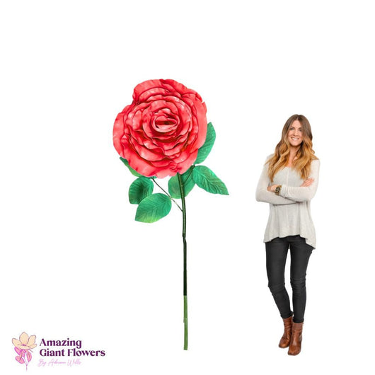 DIY Garden Rose Flower Kit – Giant Garden Rose Waterproof Foam, Easy Assembly, Stunning Results - amazinggiantflowers