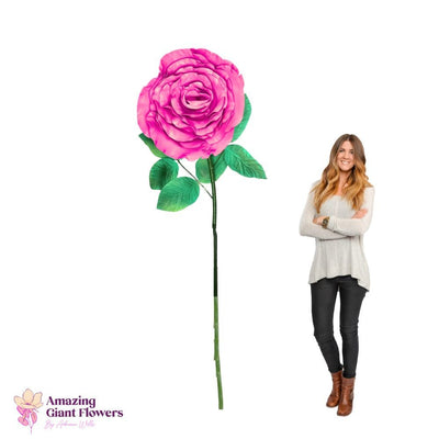 DIY Garden Rose Flower Kit – Giant Garden Rose Waterproof Foam, Easy Assembly, Stunning Results - amazinggiantflowers