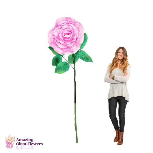 DIY Garden Rose Flower Kit – Giant Garden Rose Waterproof Foam, Easy Assembly, Stunning Results - amazinggiantflowers