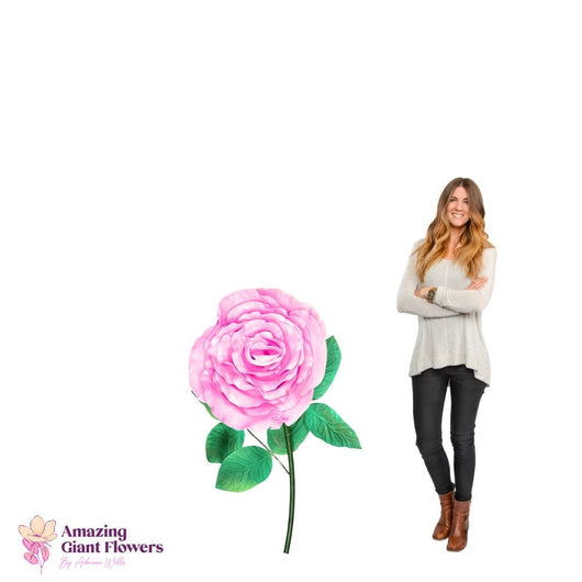 DIY Garden Rose Flower Kit – Giant Garden Rose Waterproof Foam, Easy Assembly, Stunning Results - amazinggiantflowers