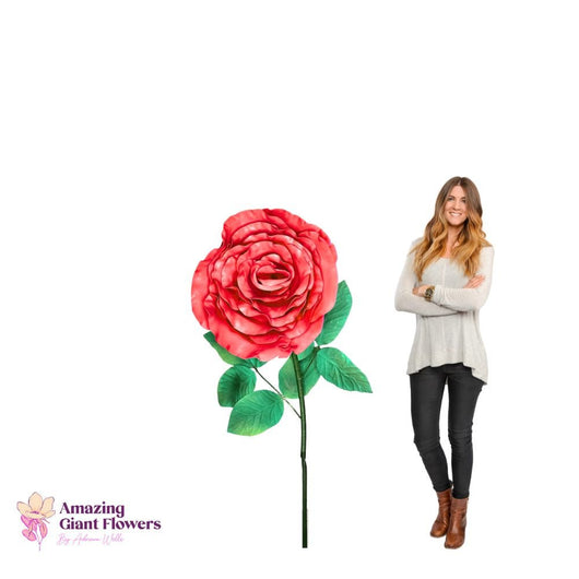 DIY Garden Rose Flower Kit – Giant Garden Rose Waterproof Foam, Easy Assembly, Stunning Results - amazinggiantflowers