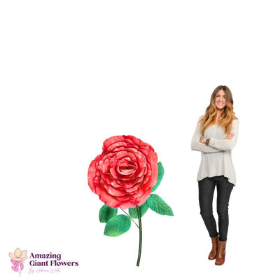 DIY Garden Rose Flower Kit – Giant Garden Rose Waterproof Foam, Easy Assembly, Stunning Results - amazinggiantflowers