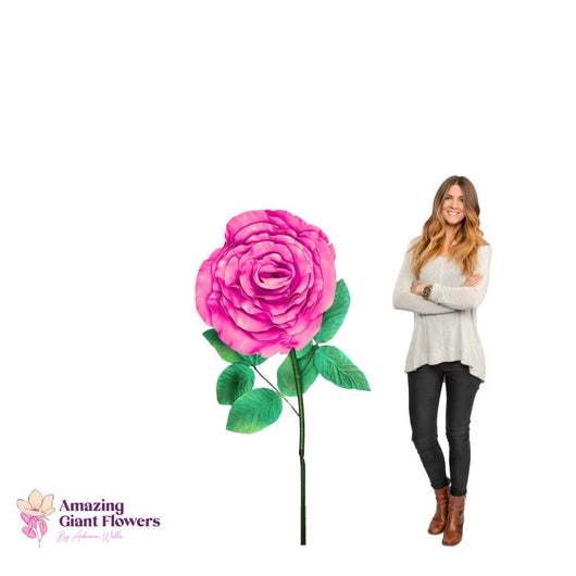 DIY Garden Rose Flower Kit – Giant Garden Rose Waterproof Foam, Easy Assembly, Stunning Results - amazinggiantflowers