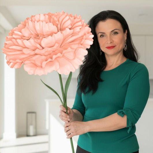 DIY Giant Carnation Flower Kit – 20 inch diameter Carnation - amazinggiantflowers