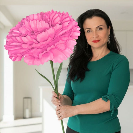 DIY Giant Carnation Flower Kit – 20 inch diameter Carnation - amazinggiantflowers