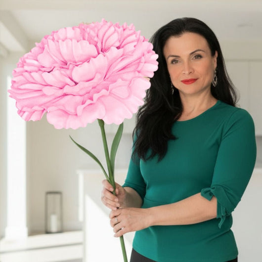 DIY Giant Carnation Flower Kit – 20 inch diameter Carnation - amazinggiantflowers