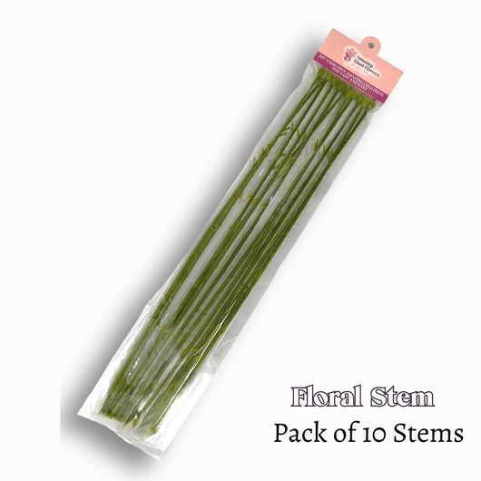 Floral Stems – Premium Flower Crafts & Supplies (10-Pack)