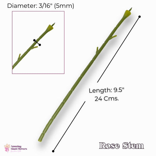 Floral Stems – Premium Flower Crafts & Supplies (10-Pack)