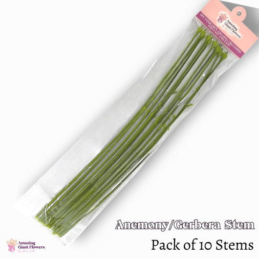 Floral Stems – Premium Flower Crafts & Supplies (10-Pack)