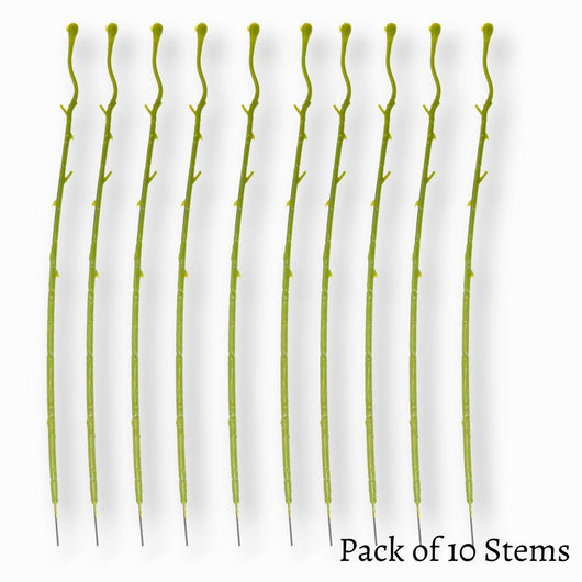 Floral Stems – Premium Flower Crafts & Supplies (10-Pack)