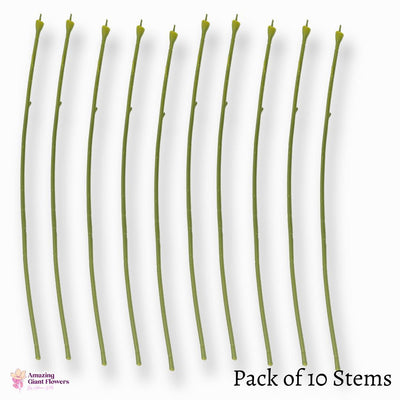 Floral Stems – Premium Flower Crafts & Supplies (10-Pack)