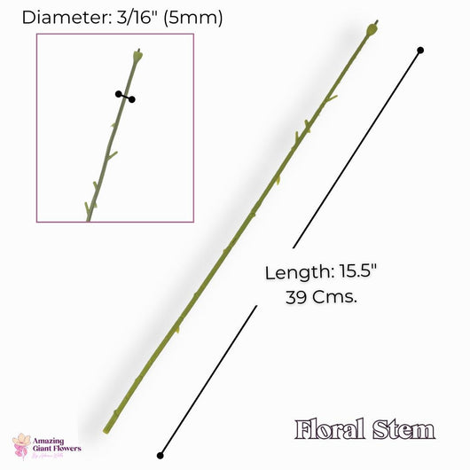 Floral Stems – Premium Flower Crafts & Supplies (10-Pack)