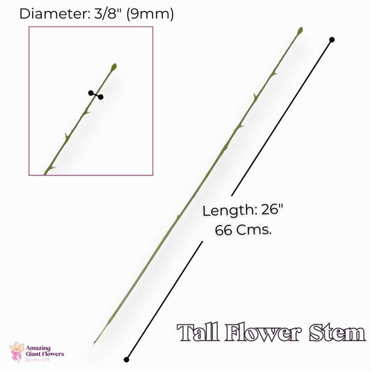 Floral Stems – Premium Flower Crafts & Supplies (10-Pack)