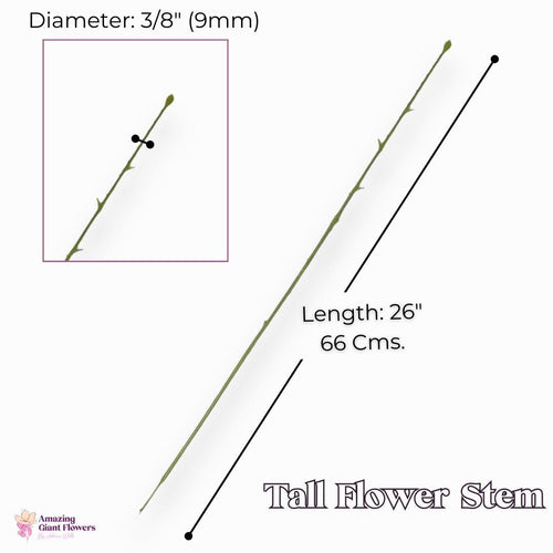 Floral Stems – Premium Flower Crafts & Supplies (10-Pack)