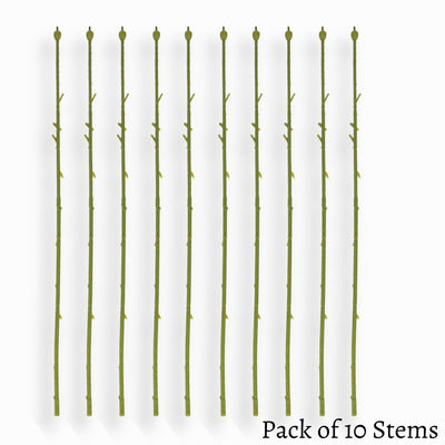 Floral Stems – Premium Flower Crafts & Supplies (10-Pack)