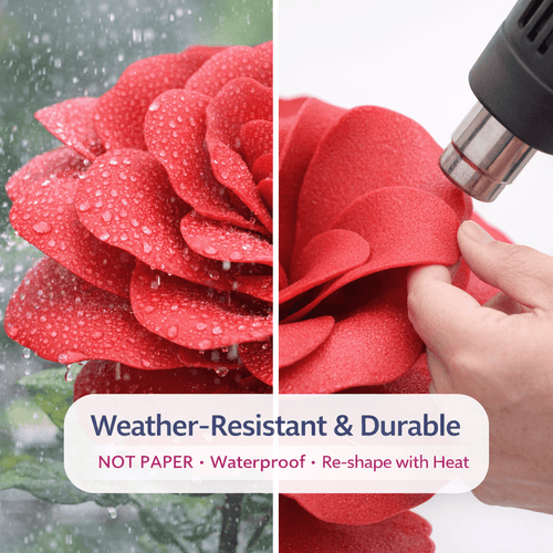 Floribunda Rose Wall Statement Kit - Bloom & Shape