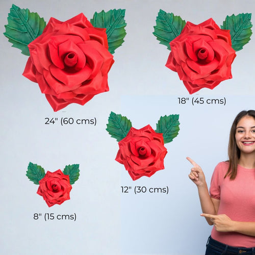 Floribunda Rose Wall Statement Kit - Bloom & Shape