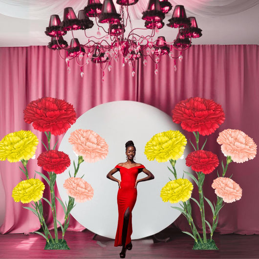 Carnation Dianthus-Giant Flower Arrangement