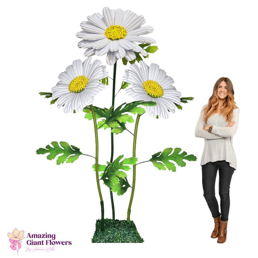 Giant Bouquet of Daisies Backdrop - amazinggiantflowers