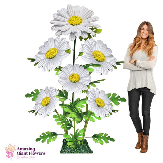 Giant Bouquet of Daisies Backdrop - amazinggiantflowers