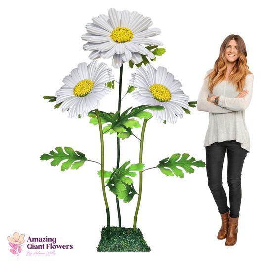 Giant Bouquet of Daisies Backdrop - amazinggiantflowers