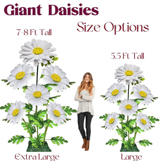 Giant Bouquet of Daisies Backdrop - amazinggiantflowers