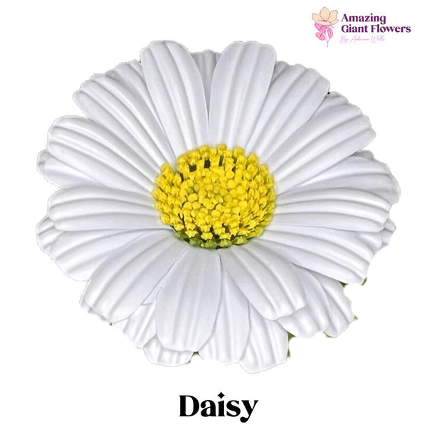 Giant Foam Daisy Wall Decoration - Handcrafted Floral Art