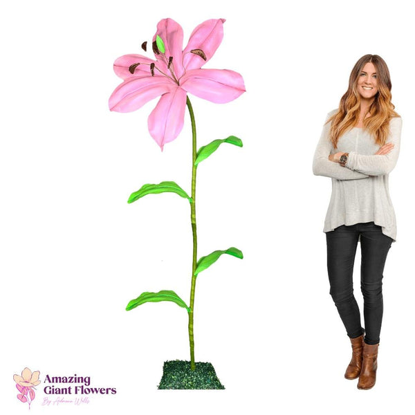 Giant Lily Flower Bouquet Backdrop
