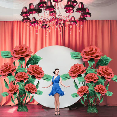 Giant Rose Bouquet Backdrop