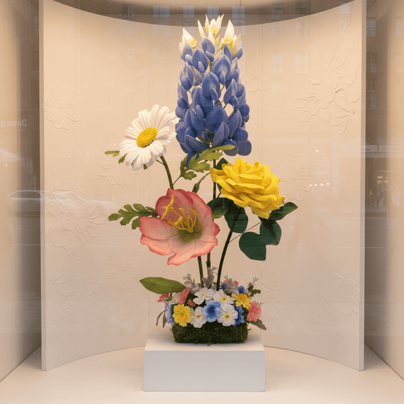 Giant Standing Bluebonnet | State of Texas Flower - amazinggiantflowers