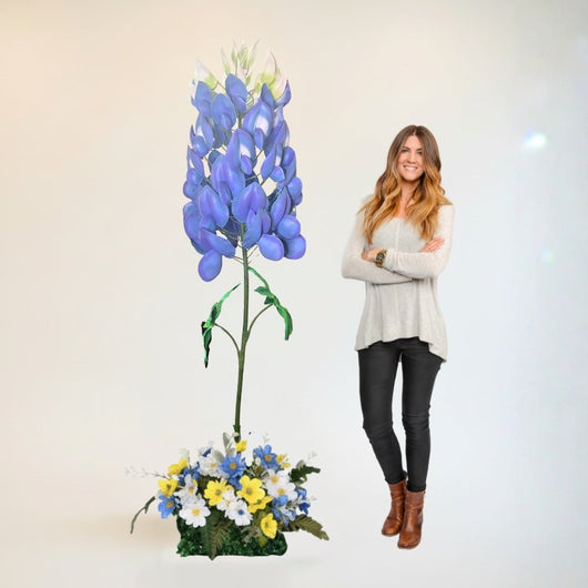 Giant Standing Bluebonnet | State of Texas Flower - amazinggiantflowers