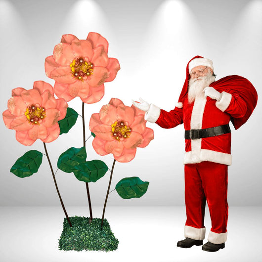 Giant Magnolias Bouquet Backdrop - amazinggiantflowers-Giant Magnolias