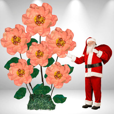 Giant Magnolias Bouquet Backdrop - amazinggiantflowers-Giant Magnolias