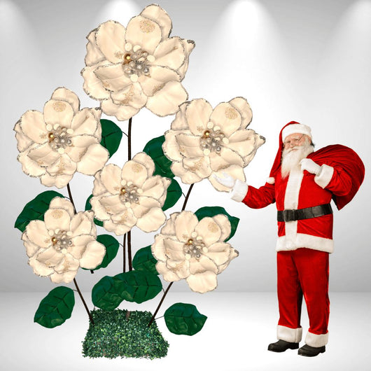 Giant Magnolias Bouquet Backdrop - amazinggiantflowers-Giant Magnolias