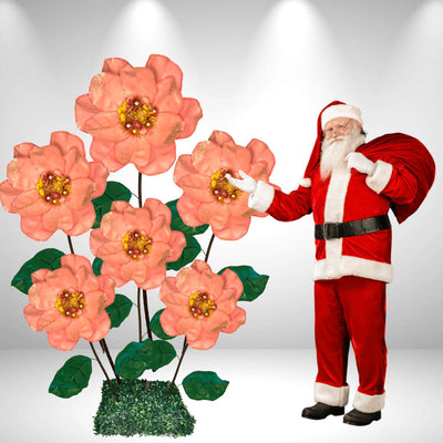 Giant Magnolias Bouquet Backdrop - amazinggiantflowers-Giant Magnolias